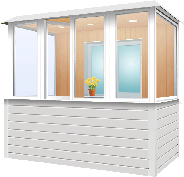 Тёплое остекление